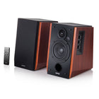 Edifier R1700BT Multifunctional Active Bluetooth Bookshelf Speakers - Brown-Total RMS: 15W x 2 + 18W x 2 (66W)