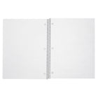 Quad-Ruled Notebook - 10-1/2" H x 8" W - 4:1 Squares - 200 Pages - Assorted Colours-Notebook Size: 10‑1/2" x 8" provides generous writing space while remaining easy to carry.