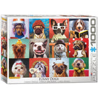 Eurographics Funny Dogs Puzzle - 1000 Pieces-Recycled board