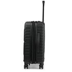 Bugatti Berlin 21.50" Hardside Carry-On Luggage - Charcoal-Reinforced top and side handles for added durability