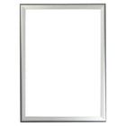 SECO Snap Poster Frame Case - 27 x 41 Inches - Silver-Durable Silver Satin anodised aluminum frame
