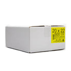Eco II Oxo-Biodegradable Garbage Bags - 20" x 22 - Regular - Clear - 25/Roll - 500 Pack-500 Pack