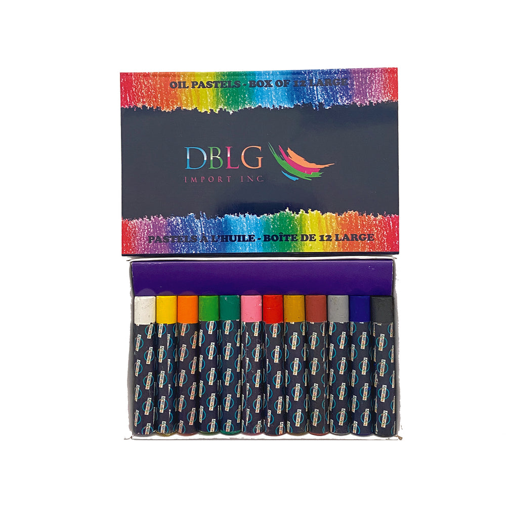 STAPLEDON ARTS Melanin Series Oil Pastels — 12 Skin Tone Colors For Realistic Portraits & Art