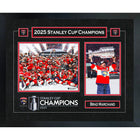 Brad Marchand Florida Panthers 2025 Stanley Cup Champions - Framed Print - 22" x 18"-Premium virtual frames