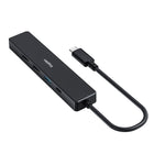 Kopplen USB-C 5-Port Hub with 4K HDMI-Rapid Charging: The USB-C PD port delivers up to 100W, ensuring quick and efficient charging for compatible laptops and tablets