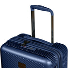 Champs Iconic II 20" Carry-on Luggage Case - Navy-TSA Lock