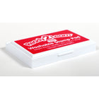 Ready 2 Learn Washable Stamp Pad - Red - 6 Pack-Long lasting creations: The acid-free, quick drying, fade resistant ink means you can store your little one's art forever! This archival quality ink pad is useful to decorate scrapbooks, cards and journals.