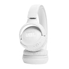 JBL Tune 520BT Wireless On-Ear Headphones - White-Lightweight, comfortable and foldable design