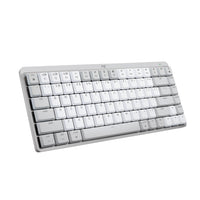 Logitech MX Mechanical Mini for Mac Minimalist Wireless Illuminated Keyboard - Tactile Quiet Keys - Pale Grey-Mastered for Mac: MX Mechanical Mini for Mac Bluetooth keyboard features a key layout for Mac designed for feel and productivity, optimized for macOS and compatible with iPadOS and iOS(1)