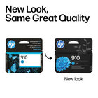 HP 910 Cyan Original Ink Cartridge-Original ink cartridge