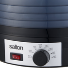 Salton Food Dehydrator - Black- The natural flavour of fruits and vegetables is concentrated into chewy, healthy snacks 