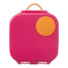 b.box Mini Lunchbox - Strawberry Shake-Two sealed compartments are leakproof, securing wet foods (no liquids)