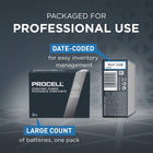 Duracell Procell D Alkaline Batteries - 12 Pack-Operating temperatures from -4F (-20C) to 129.2F (54C)