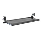 Uplite Adjustable Under Desk C-Clamp Keyboard Tray-Comes with a width of 26.8” (31.4” including clamps), maximizing valuable workspace, placing your keyboard at an optimum, ergonomic height for comfortable typing