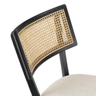 Modway Caledonia Wood Bar Stools - Black Beige - Set of 2-9