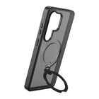 AXS PROShield Stand MagSafe Compatible Case for Samsung Galaxy S26 Ultra - Smoke-360° rotating stand for portrait or landscape viewing  