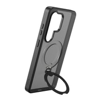AXS PROShield Stand MagSafe Compatible Case for Samsung Galaxy S26 Ultra - Smoke-360° rotating stand for portrait or landscape viewing  