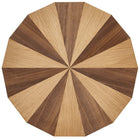 Modway Twirl Two-Toned Wood Veneer Side Table - Oak Walnut-6