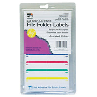 Charles Leonard File Folder Labels Assorted, 2976 Pack-Great for colour coding and organizing files