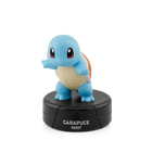 tonies Pokémon: Squirtle Tonie Figurine - French-Tracklist (in French): 1. À la rencontre de Carapuce 2. Introduction à l’univers et aux personnages 3. Histoire 1 : Plongeon en été 4. Académie des Dresseurs : Les Poké Balls 5. Combat de capacités Pokémon 6. Histoire 2 : Carapuce et le mystère de la plage 7. Académie des Dresseurs : Le premier partenaire Pokémon 8. Histoire 3 : Tracas au camping 9. Conclusion Total Run Time: Approx. 67 minutes