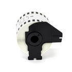 Premium Tape Continuous Length Paper Labels - Compatible with Brother DK2205 - Black on White - 2-1/2"-Manufacturer: Nu-Tone Brand