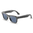 Ray-Ban Meta Wayfarer Gen 2 AI Glasses - Sapphire Transitions Lenses - Shiny Transparent Grey Frame-3K Ultra HD for the highest resolution video