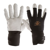 Impacto BG473 Full Finger Anti-vibration Glove W/wrist Support, Small-Anti-impact and anti-vibration glove with air padding