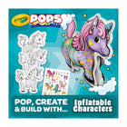Crayola POPS 3D Inflatable Characters Activity Set - Unicorns-GIFT FOR KIDS: Bring home an immersive colouring experience that engages and excites kids! It makes a great gift for girls and boys on birthdays and holidays