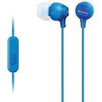 Sony MDREX15APLI Headphone for Smartphones-Hybrid silicone earbuds for secure, comfortable fit