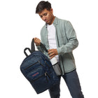 Jansport Big Student Backpack - 34 L - Team Stripes-Fully padded back panel