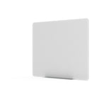 Archyi Porto Collection Glass Writing Board - 24" x 36" - White-Mount vertically or horizontally, hidden fixing system