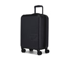 Reebok Action 21.5" Hardside Carry-on Luggage - Black-Made of lightweight and resistant ABS/PC