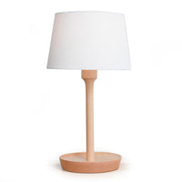 Decent Living Wooden Base Table Lamp - 2 Pack-Rated Voltage: AC 110V / 3A