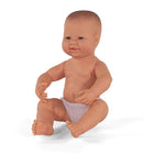 Miniland Anatomically Correct Newborn Doll - 15-3/4" - Caucasian Girl-Your child will love caring for and playing with Miniland's beautiful, vanilla-scented 15.75'' Newborn Baby Doll