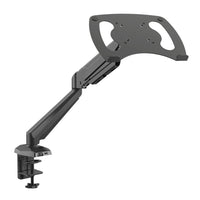 ShoppingAll SA-GM212U+D15 Adjustable Laptop Mount Stand for Laptops Up to 17" - Black-The screen can freely Swivel 180-degrees, 145-degrees Tilt (45 degree on Laptop Tray), and rotate 365-degrees