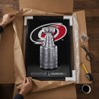 Frameworth Carolina Hurricanes 20" H x 29" W Framed Canvas 2026 Stanley Cup Champions Framed Canvas Wall Art 22.5x31.5 Frameworth - Licensed-6