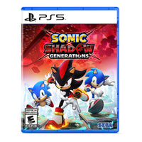 Sonic X Shadow Generations for PS5-Modern and Classic Sonic join forces to defeat Dr. Eggman and the Time Eater to restore their timeline to normal