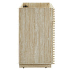 Modway Render 24" Faux Travertine Bathroom Vanity Cabinet - Travertine-Assembly Required