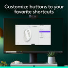 Logitech Signature M650 Wireless Mouse - Offwhite-Less noise, more focus: Whether working at the office or at home, Logitech Signature M650 is a quiet mouse, allowing you to enjoy 90 percent less click noise with SilentTouch technology