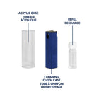 Quartet Spray & Wipe Multipurpose Cleaner Kit-EASY TO USE: The cleaner is easy to use, simply push the cleaner from the bottom to remove the nozzle from the cleaning case, spray the cleaning liquid on the surface, and then wipe the screen with the built-in microfibre cloth. Place it back in the protective case!