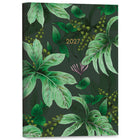 High Note 2027 Monthly Softcover Planner - 7-3/4" x 9-3/4" - Greenery - English-Durable, scuff-proof flexi cover with foil embellishments 