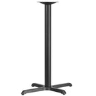 Flash Furniture 23.5'' x 29.5'' Restaurant Table X-Base with 3'' Dia. Bar Height Column-Restaurant Table Base