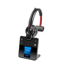 HP Poly Savi 8410 Office Wireless DECT Mono Headset-With the Poly Savi 8400 Office series headset system, you can stay focused on your tasks while enjoying crystal-clear conversations thanks to a noise-canceling microphone with close conversation limiting.