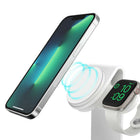 OtterBox Wireless 15 W Charging Station with MagSafe - White-Solid aluminum construction with durable weighted design