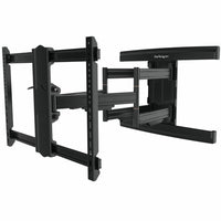 Startech Low Profile Full Motion TV Wall Mount-Articulating TV wall mount offers 60 degree swivel, 3 degree LCD screen level adjustment and arms allowing low-profile at 2.9" from wall