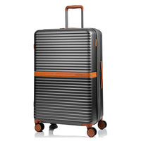 Champs Vintage II 28" Luggage Case - Dark Grey-Expansion System on all cases