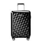 Ricardo Beverly Hills Melrose 21" Hardside Carry-on Luggage - Black-Durable polycarbonate alloy exterior: Helps protect belongings from bumps, scratches, and the wear and tear of travel while maintaining a sleek hardside look