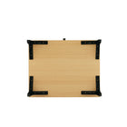 Manhattan Comfort Amara 19.7" Modern Nightstand - Natural Oak-30 Day Limited Manufacturer's Warranty