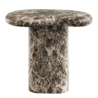 Modway Elowen Outdoor Faux Marble Side Table - Dark Emperador Marble-9