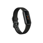 Fitbit Luxe Fitness & Wellness Tracker - Black/Graphite Stainless Steel-Maximize your exercise, understand resting heart rate trends and better estimate calorie burn with 24/7 heart rate tracking